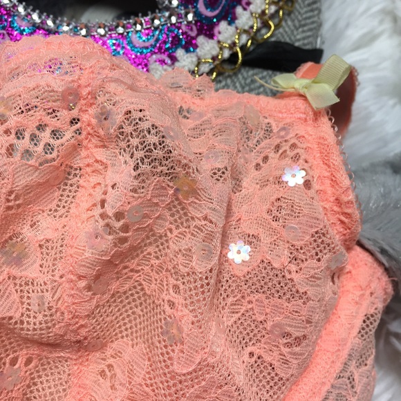 Victoria’s Secret Sequin Dream Angels Unlined Demi - Picture 2 of 8